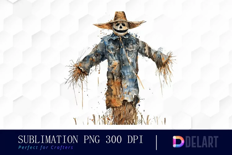 Scarecrow Straw Graphics Clipart