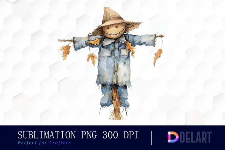 Scarecrow Straw Graphics Clipart