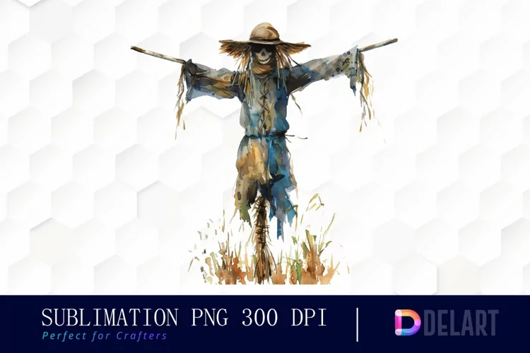 Scarecrow Straw Graphics Clipart