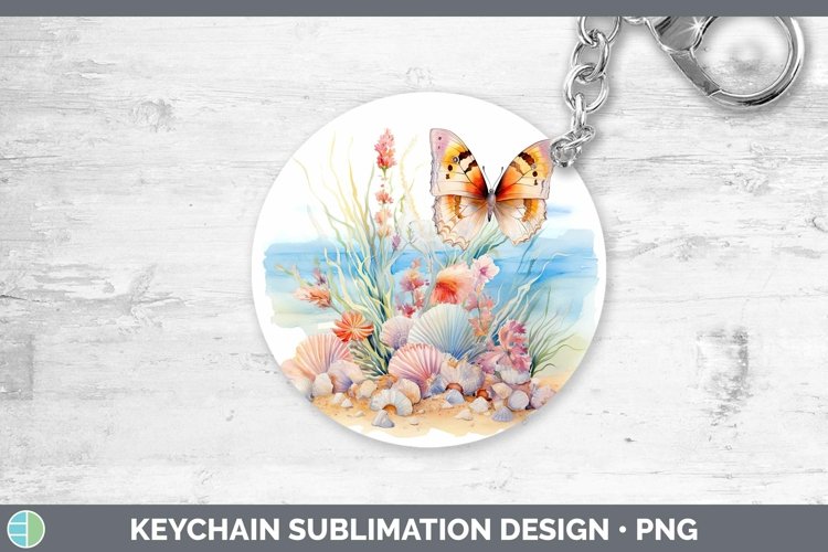 GorgeousWatercolor Keychain design.