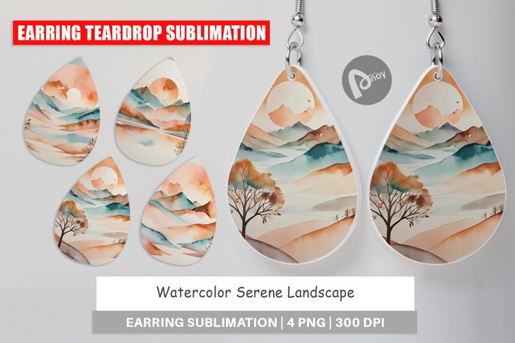 Sublimation Earring Designs Image 24