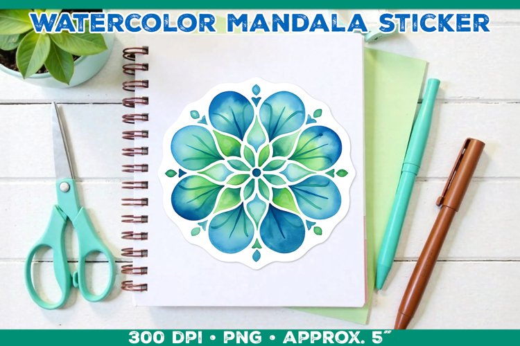 Watercolor Shamrock Clipart Image 22