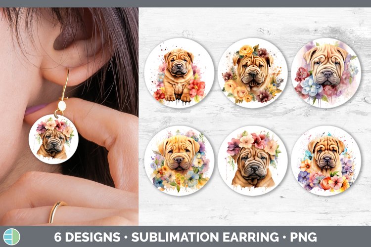 Sublimation Earring Designs Image 5