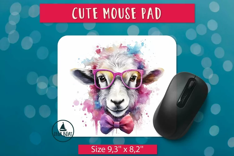 Watercolor sheep png | Cute animal illustrations designs