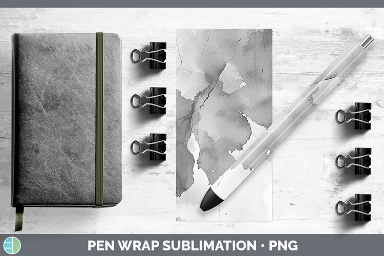 GorgeousWatercolor Pen Wrap design.