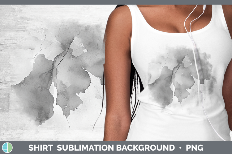 Watercolor Silver Shirt Sublimation Sublimation Background D
