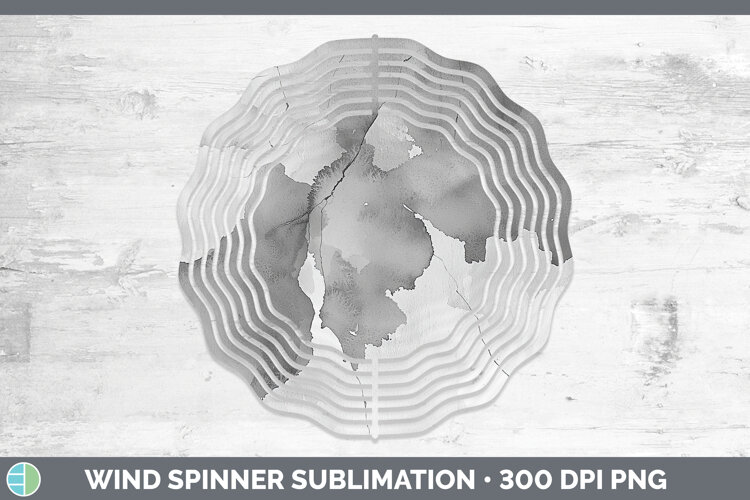 GorgeousWatercolor Wind Spinner design.