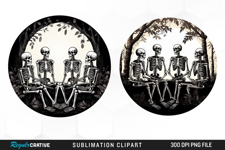 Skeletons Clipart Image 5