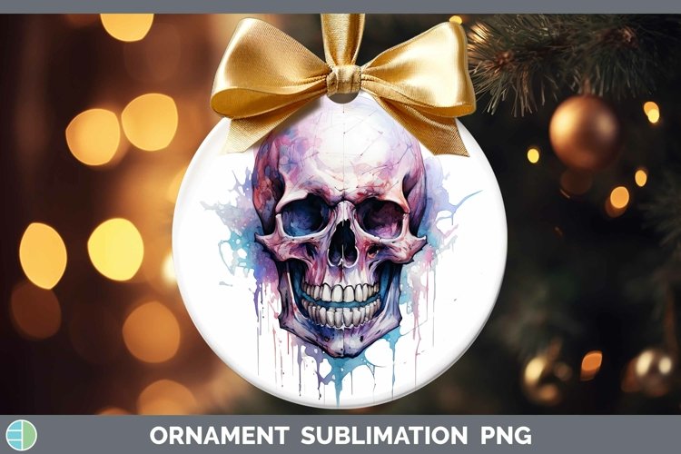 GorgeousWatercolor Ornament design.