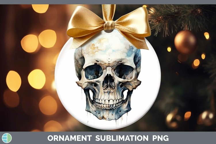 GorgeousWatercolor Ornament design.