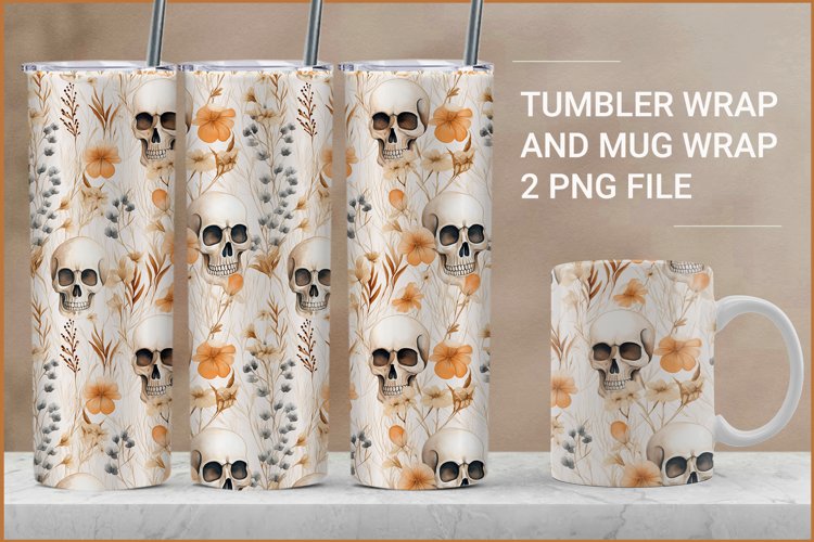 Halloween Tumbler Wrap