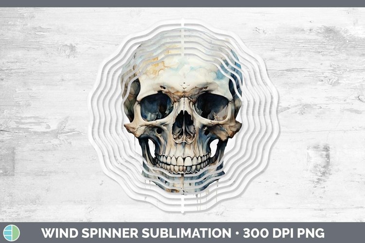 GorgeousWatercolor Wind Spinner design.