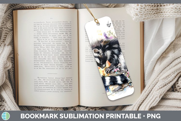 GorgeousWatercolor Bookmark design.