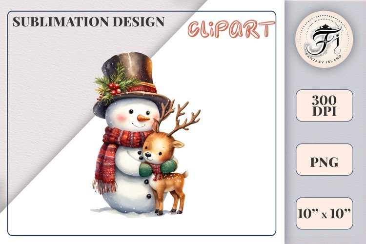 Reindeer Clipart Image 8