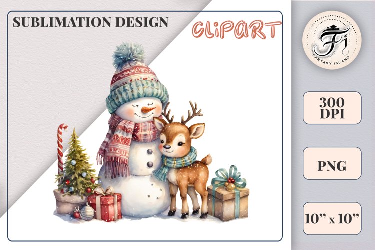 Reindeer Clipart Image 13