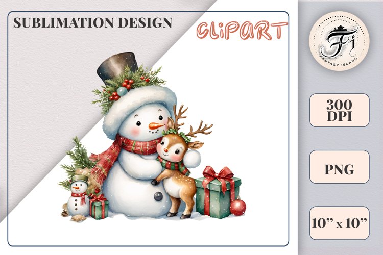 Reindeer Clipart Image 10