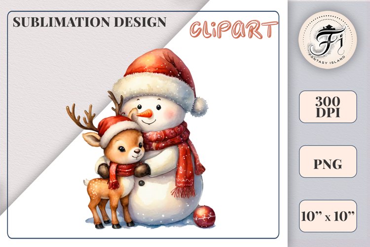Reindeer Clipart Image 19