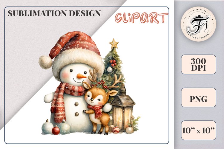 Reindeer Clipart Image 13
