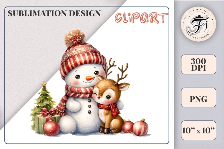 Reindeer Clipart Image 14