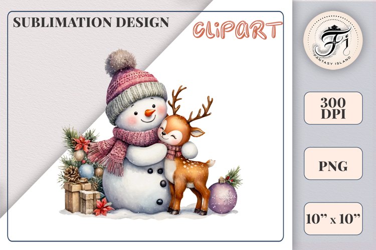 Reindeer Clipart Image 9