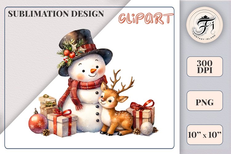 Reindeer Clipart Image 15