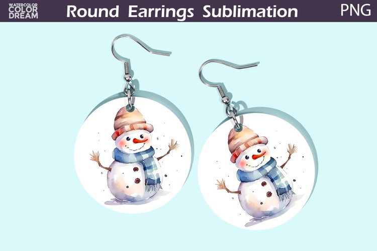 Cute Snowman Clipart Image 2