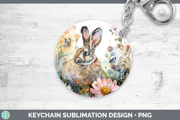 GorgeousWatercolor Keychain design.