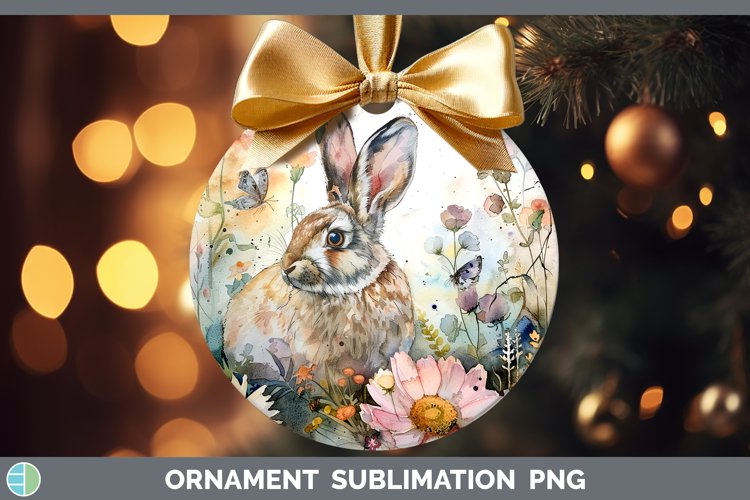 GorgeousWatercolor Ornament design.