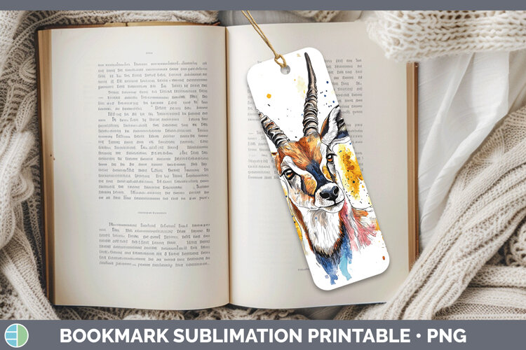 GorgeousWatercolor Splash Bookmark design.