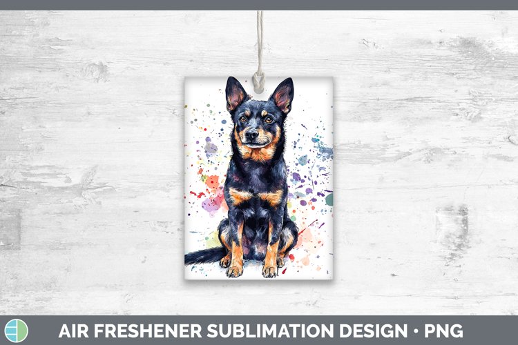 GorgeousWatercolor Splash Air Freshener design.