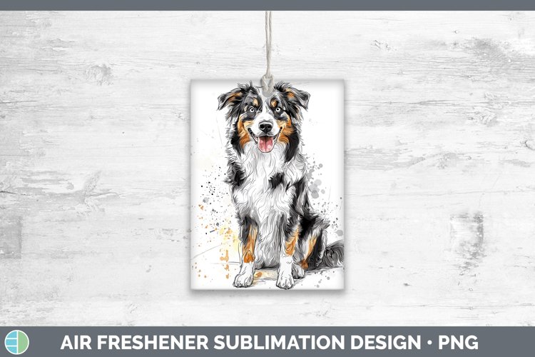 Australian Shepherd Clipart Image 24