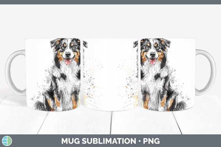 Australian Shepherd Clipart Image 21