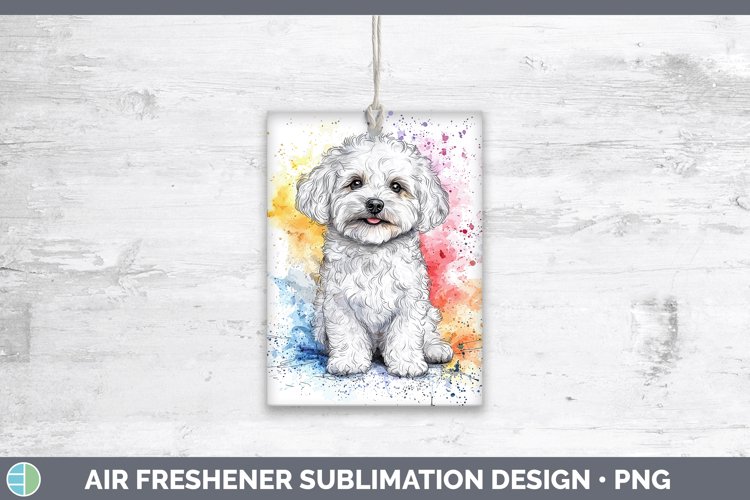GorgeousWatercolor Splash Air Freshener design.
