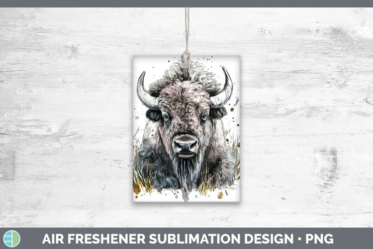 GorgeousWatercolor Splash Air Freshener design.