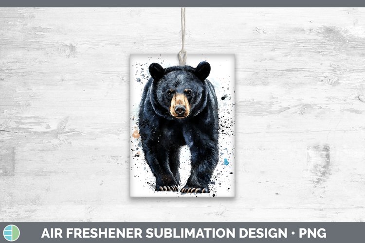 GorgeousWatercolor Splash Air Freshener design.