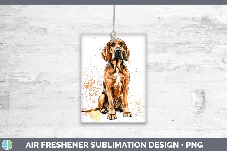 GorgeousWatercolor Splash Air Freshener design.