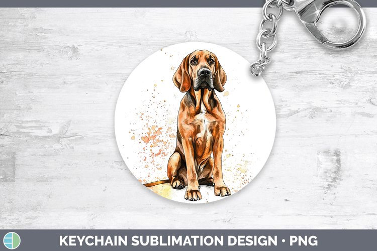 GorgeousWatercolor Splash Keychain design.