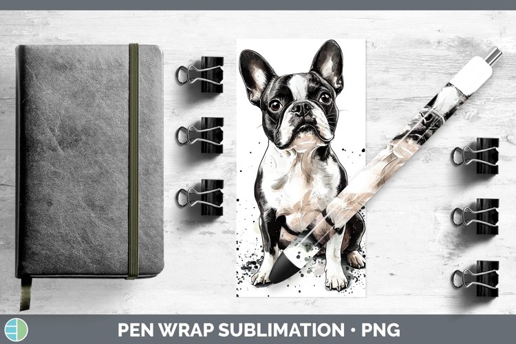 Boston Terrier Clipart Image 16