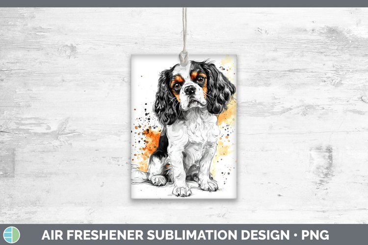 GorgeousWatercolor Splash Air Freshener design.