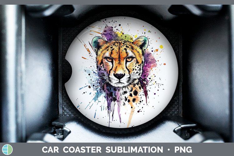 Car Coaster Sublimation Designs Image 11
