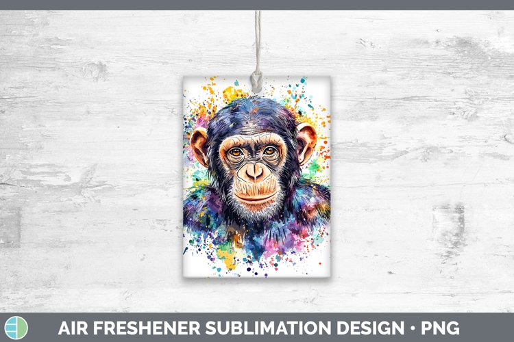 GorgeousWatercolor Splash Air Freshener design.