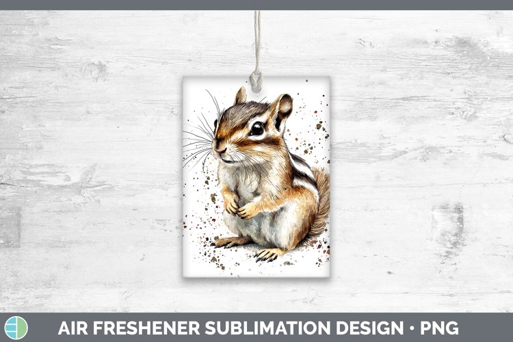 GorgeousWatercolor Splash Air Freshener design.