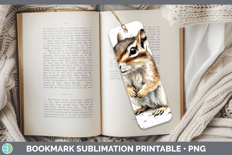 GorgeousWatercolor Splash Bookmark design.