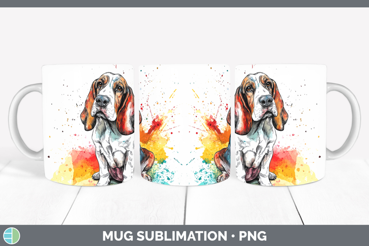 Basset Hound Clipart Image 2