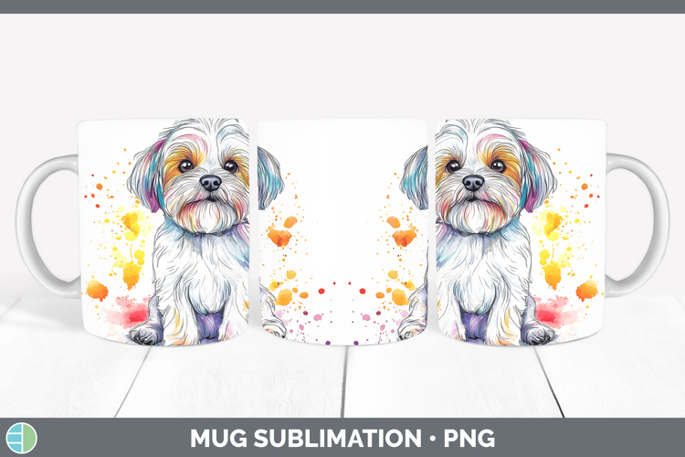 Maltese Clipart Image 20