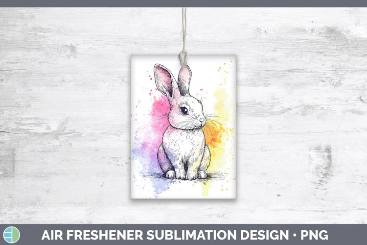 GorgeousWatercolor Splash Farm Air Freshener design.
