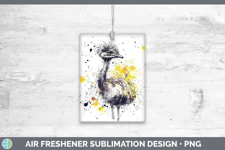 GorgeousWatercolor Splash Farm Air Freshener design.
