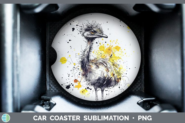 Car Coaster Sublimation Designs Image 3