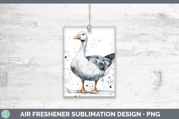 GorgeousWatercolor Splash Farm Air Freshener design.