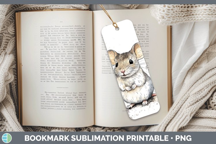 GorgeousWatercolor Splash Farm Bookmark design.